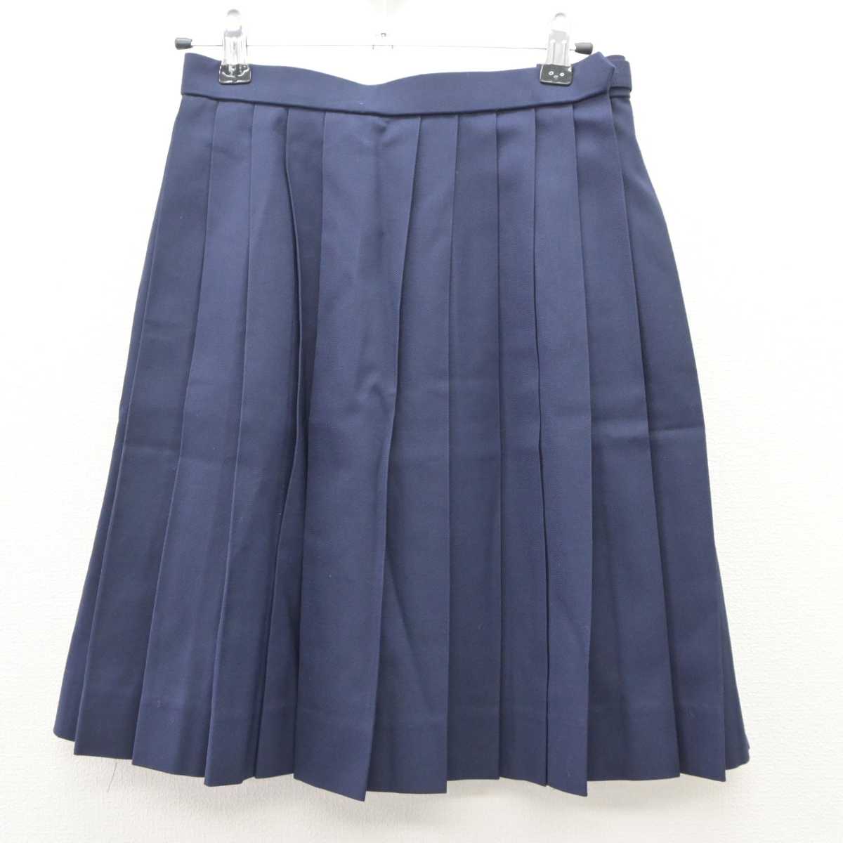 【中古】長野県 岡谷東高等学校 女子制服 3点 (セーラー服・スカート) sf060109