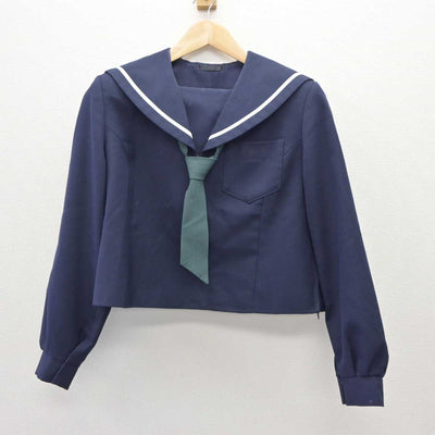 【中古】和歌山県 岩出中学校  女子制服 3点 (セーラー服・スカート) sf060111