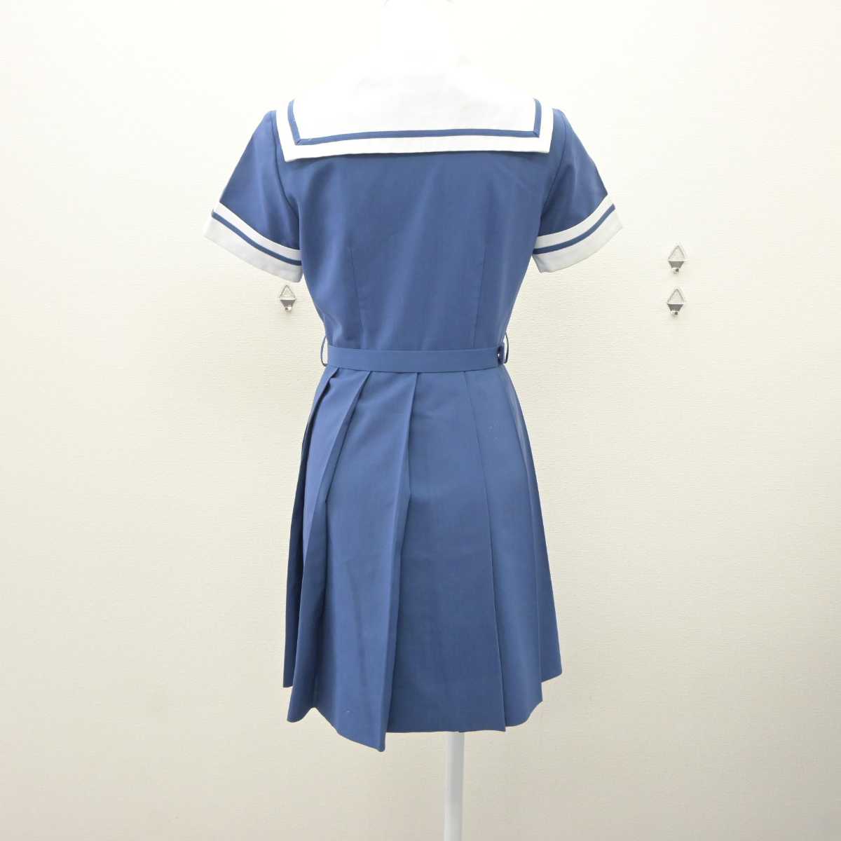 【中古】熊本県 熊本学園大学付属高等学校 女子制服 2点 (ワンピース) sf060115