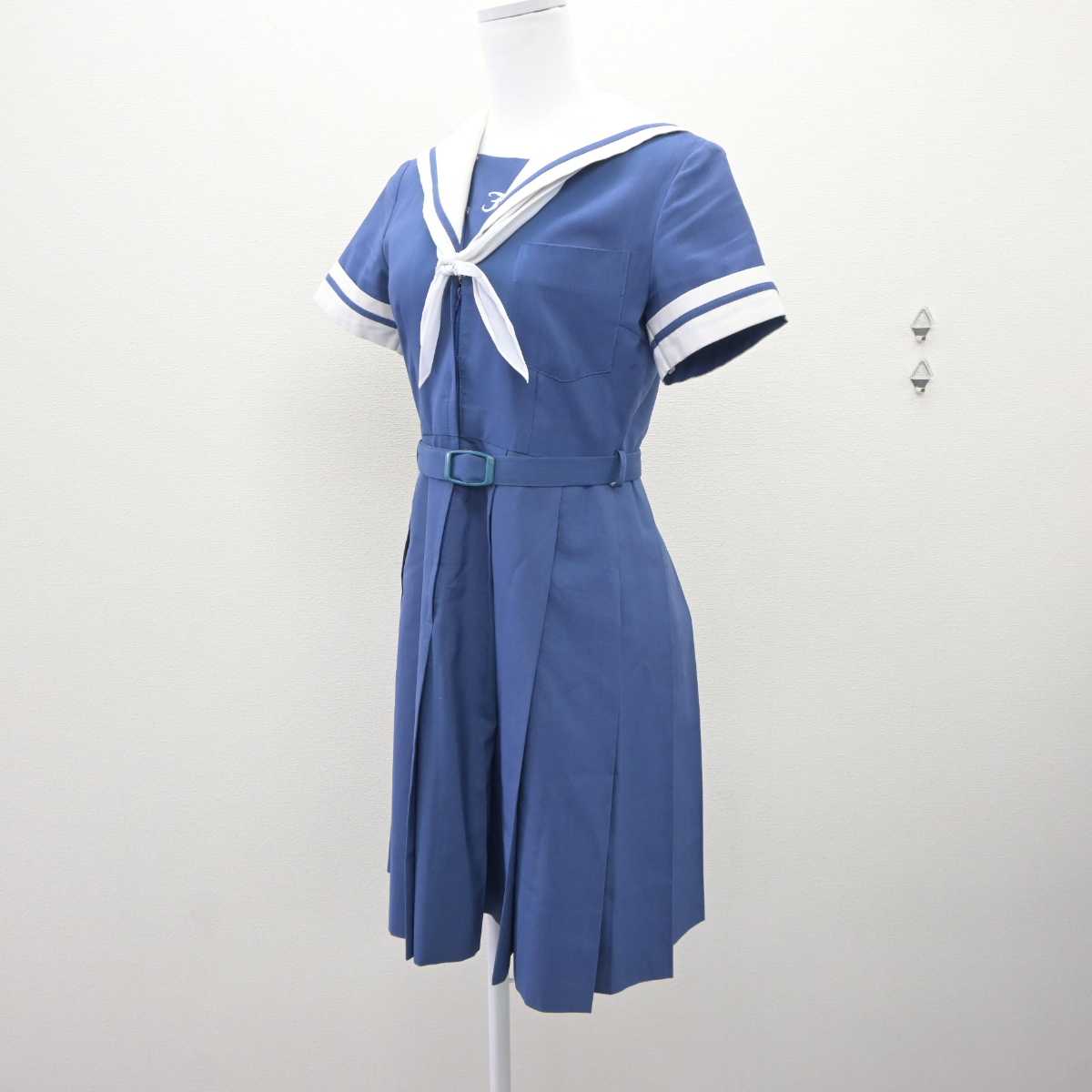 【中古】熊本県 熊本学園大学付属高等学校 女子制服 2点 (ワンピース) sf060116