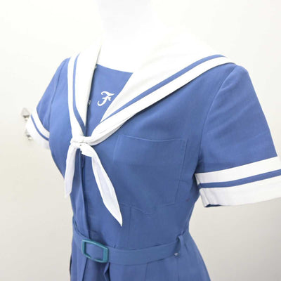 【中古】熊本県 熊本学園大学付属高等学校 女子制服 2点 (ワンピース) sf060116