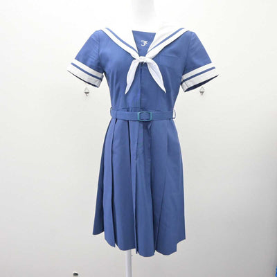 【中古】熊本県 熊本学園大学付属高等学校 女子制服 2点 (ワンピース) sf060117