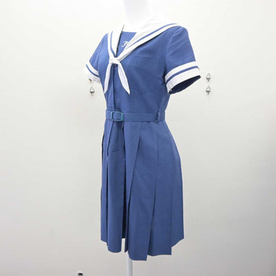 【中古】熊本県 熊本学園大学付属高等学校 女子制服 2点 (ワンピース) sf060117