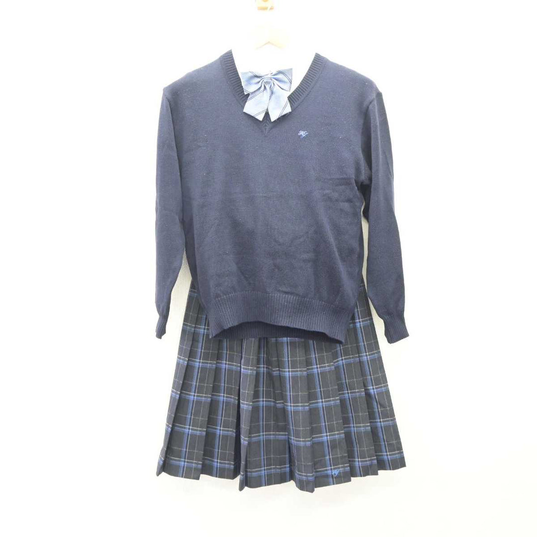 【中古】神奈川県 柏木学園高等学校 女子制服 5点 (ブレザー・ニット・シャツ・スカート) sf060127 | 中古制服通販パレイド