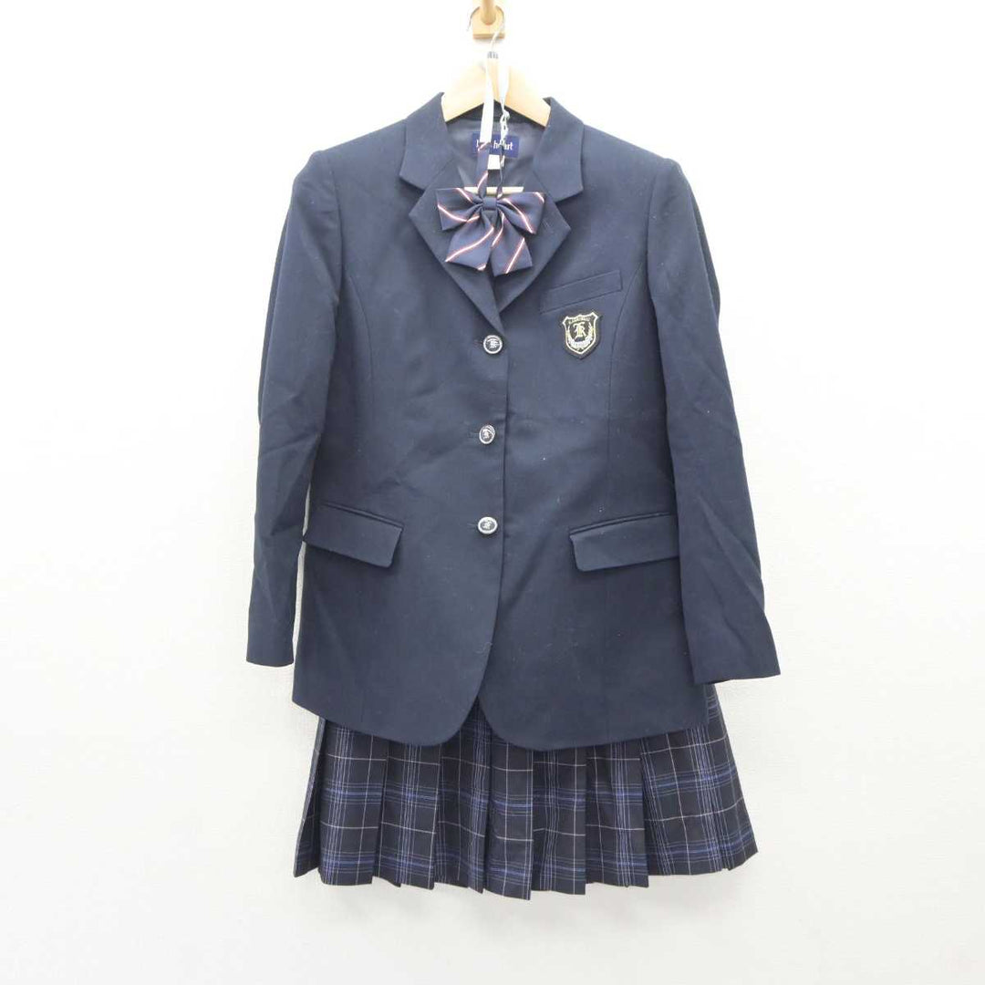 中古】大阪府 東淀川高等学校 女子制服 4点 (ブレザー・ニット・スカート) sf060131 | 中古制服通販パレイド