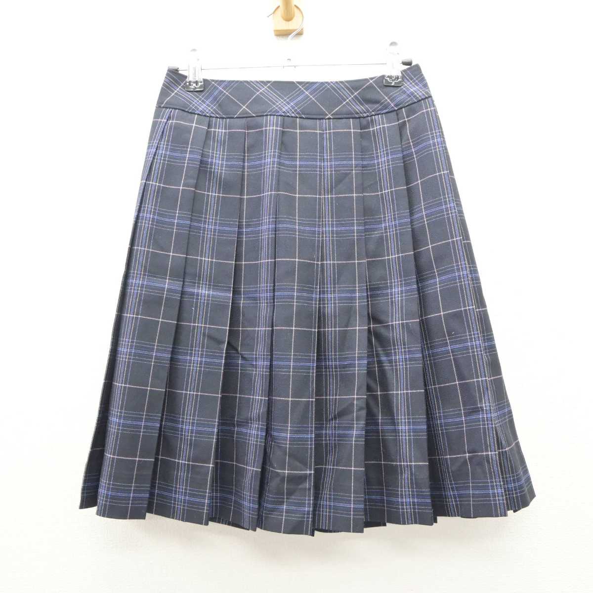 【中古】大阪府 東淀川高等学校 女子制服 4点 (ブレザー・ニット・スカート) sf060131