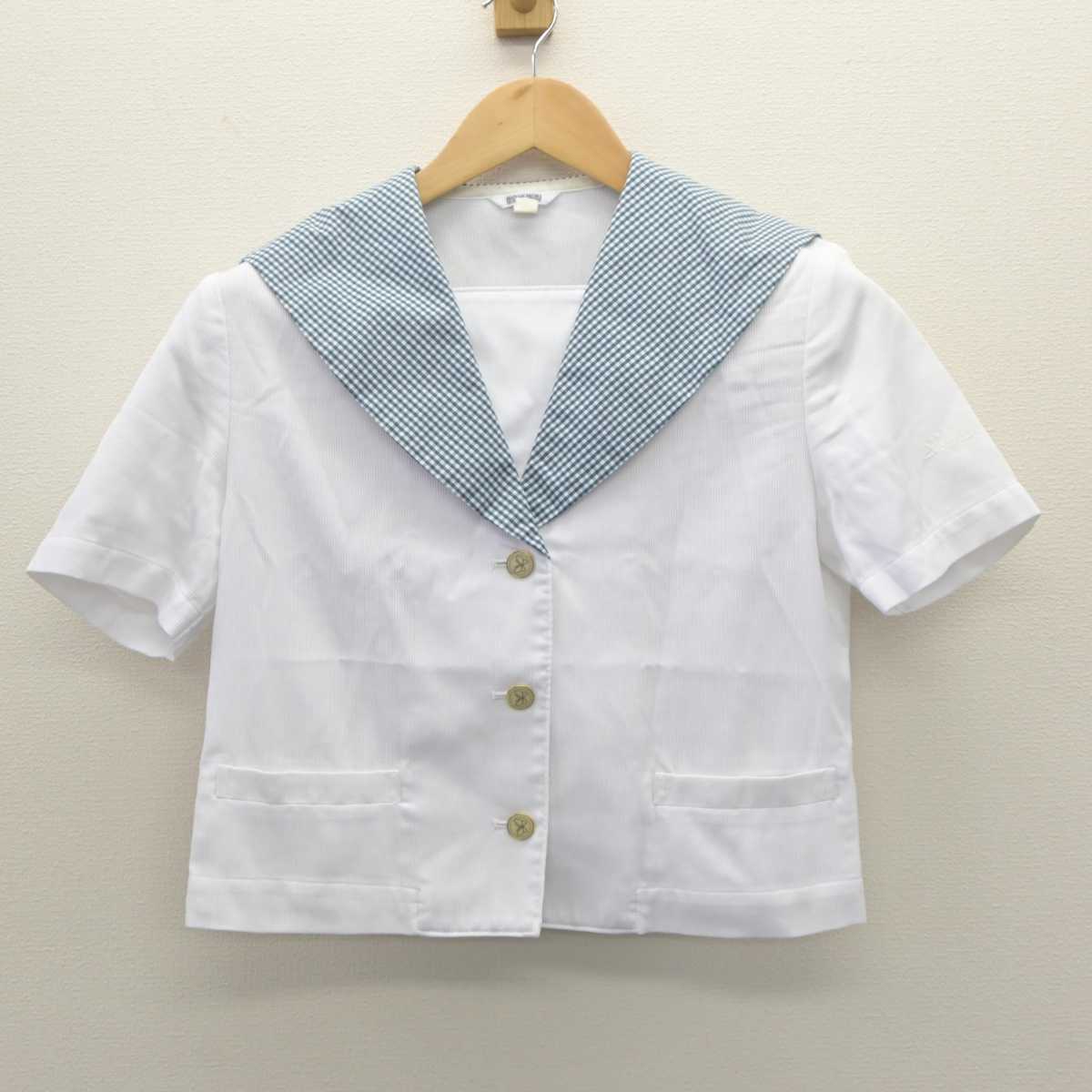 【中古】岡山県 就実高等学校 女子制服 1点 (セーラー服) sf060139