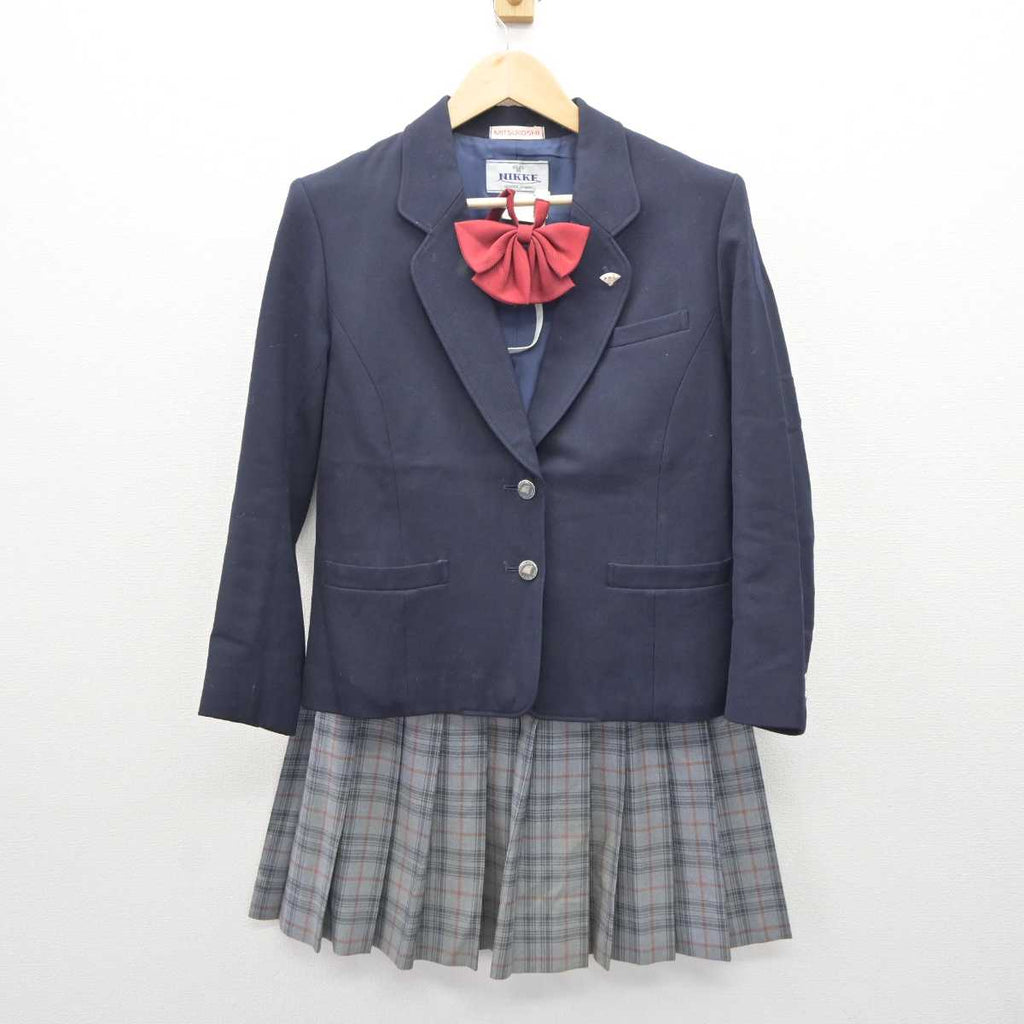 【中古】愛知県 名古屋経済大学高蔵高等学校中学校 女子制服 4点 (ブレザー・ベスト・スカート) sf060157 | 中古制服通販パレイド