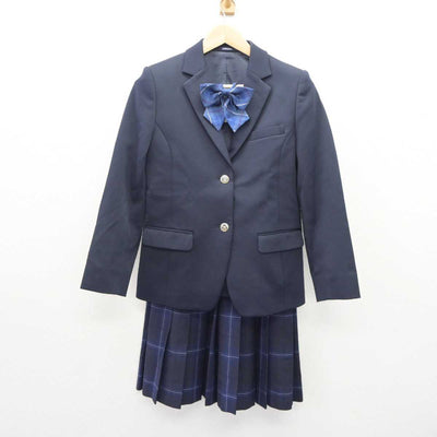 【中古】北海道 札幌北陵高等学校 女子制服 3点 (ブレザー・スカート) sf060160