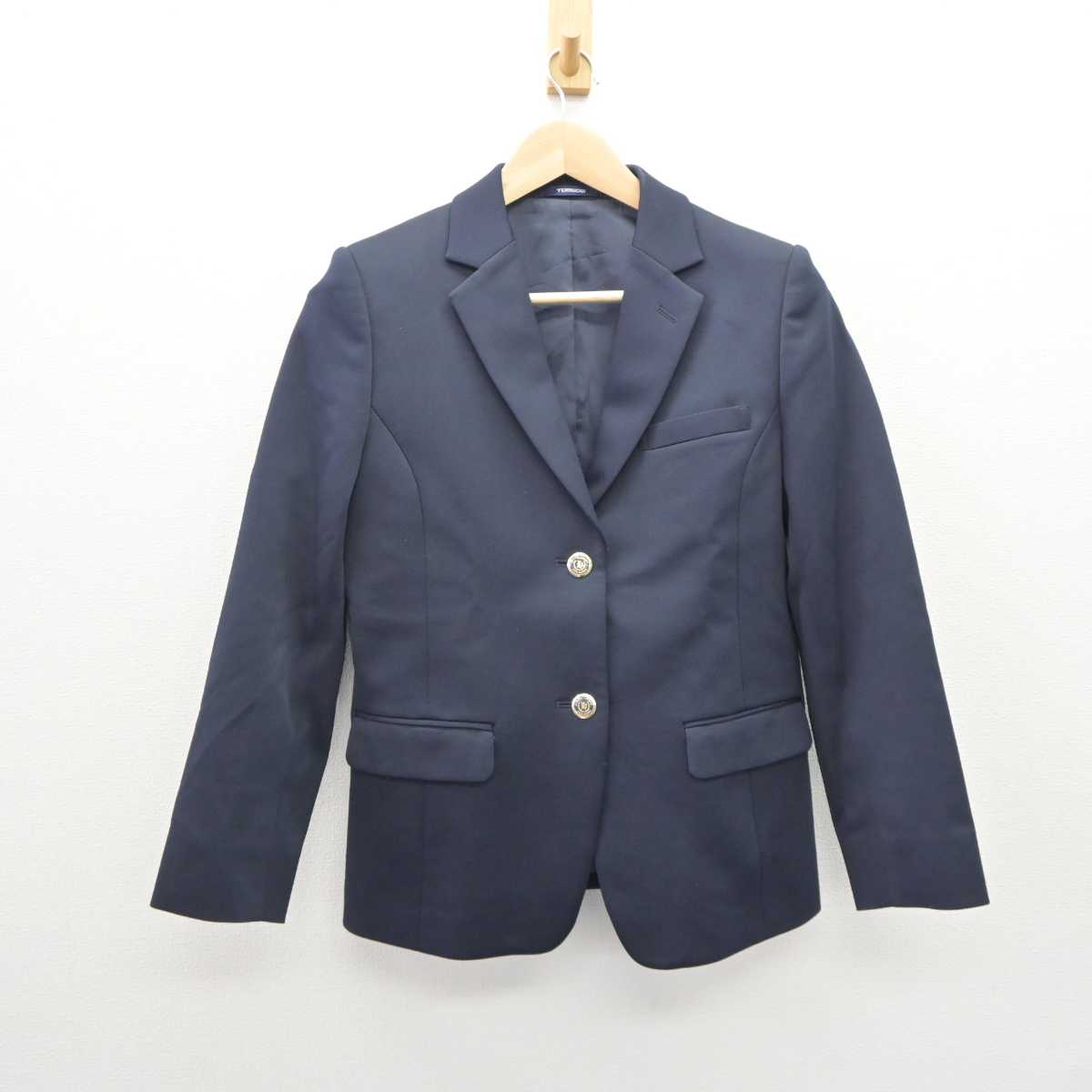 【中古】北海道 札幌北陵高等学校 女子制服 3点 (ブレザー・スカート) sf060160