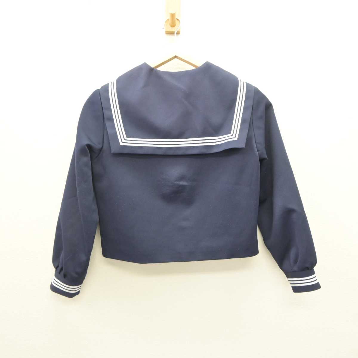 【中古】香川県 高松市立多肥小学校 女子制服 4点 (セーラー服・スカート・スカート) sf060162