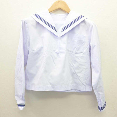 【中古】香川県 龍雲中学校 女子制服 3点 (セーラー服・セーラー服・スカート) sf060178