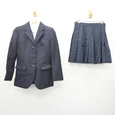 【中古】大阪府 大阪薫英女学院高等学校 女子制服 3点 (ブレザー・シャツ・スカート) sf060180