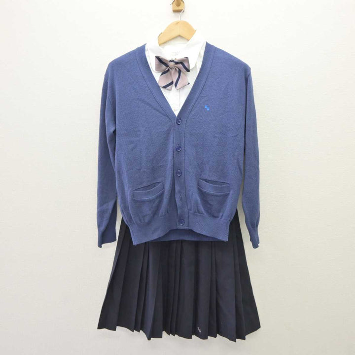 【中古】新潟県 開志学園高等学校 女子制服 5点 (ブレザー・ニット・シャツ・スカート) sf060199 | 中古制服通販パレイド