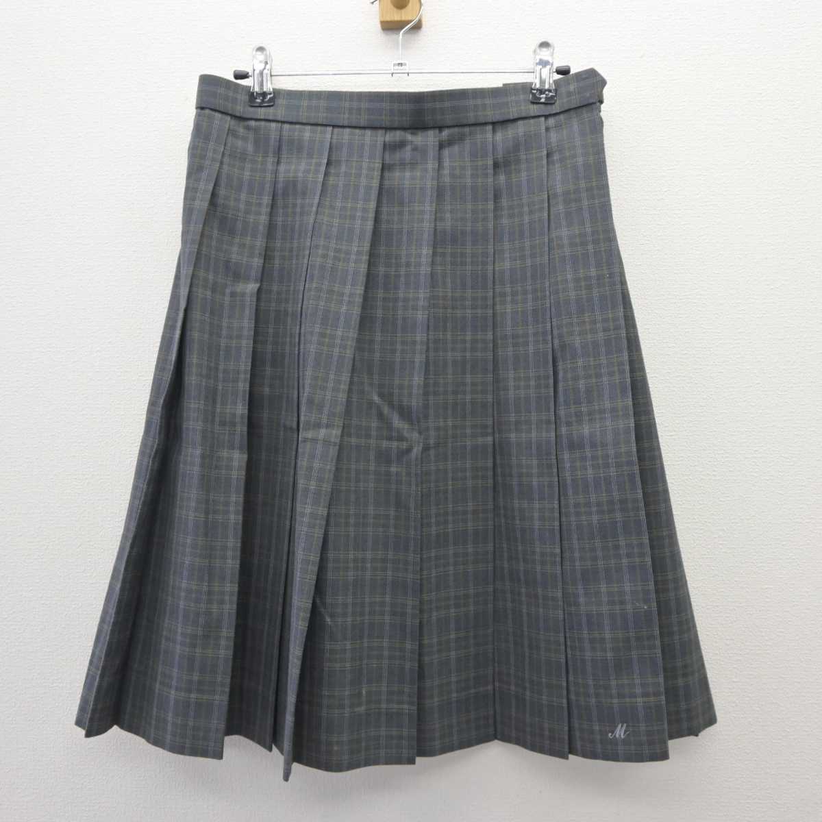 【中古】新潟県 巻総合高等学校 女子制服 3点 (ブレザー・スカート) sf060200