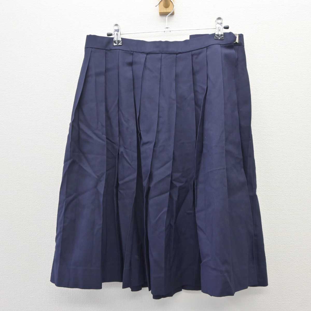 【中古】新潟県 巻東中学校 女子制服 4点 (セーラー服・スカート) sf060201