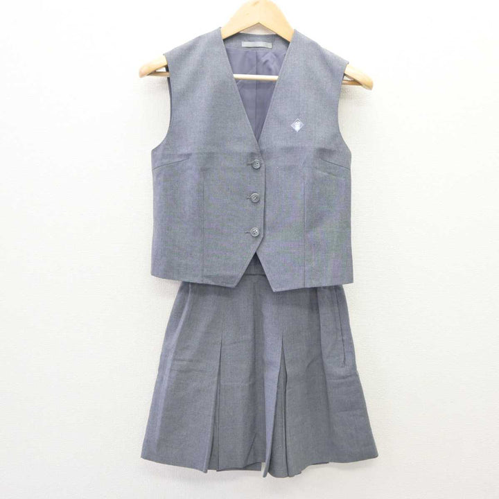 【中古】埼玉県 大宮武蔵野高等学校 女子制服 2点 (ベスト・スカート) sf060206 | 中古制服通販パレイド