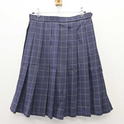 【中古】千葉県 生浜高等学校 女子制服 4点 (ブレザー・ニットベスト・スカート) sf060207