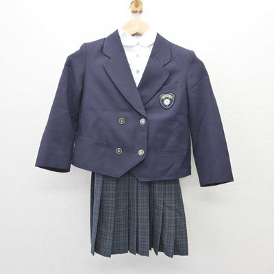 【中古】神奈川県 相模女子大学小学部 女子制服 3点 (ブレザー・その他アイテム・スカート) sf060212