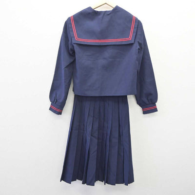 【中古】山口県 小郡中学校 女子制服 3点 (セーラー服・スカート) sf060235