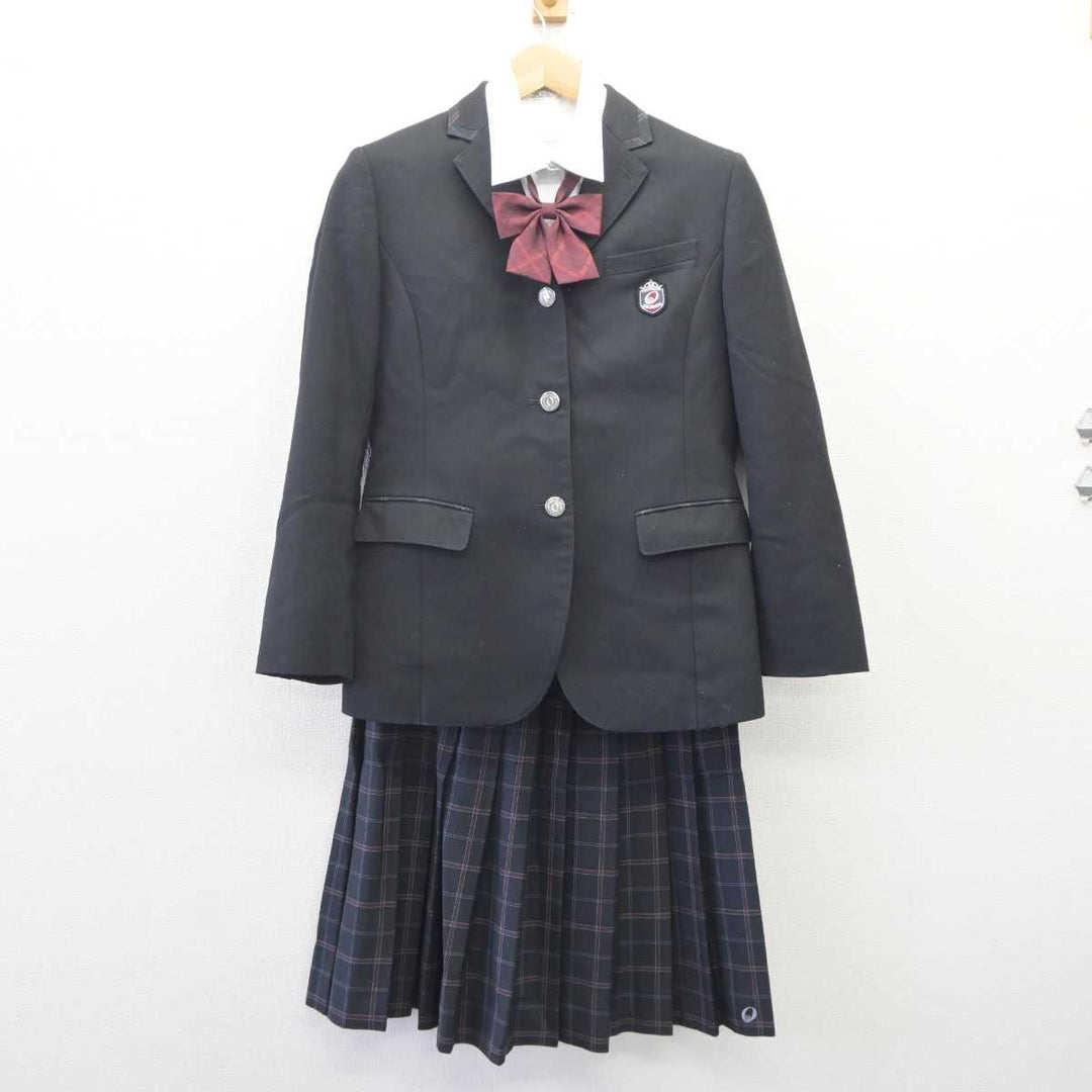 【中古】大阪府 大冠高等学校 女子制服 5点 (ブレザー・ニット・シャツ・スカート) sf060242 | 中古制服通販パレイド