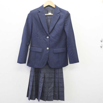 【中古】富山県 となみ野高等学校 女子制服 2点 (ブレザー・スカート) sf060245