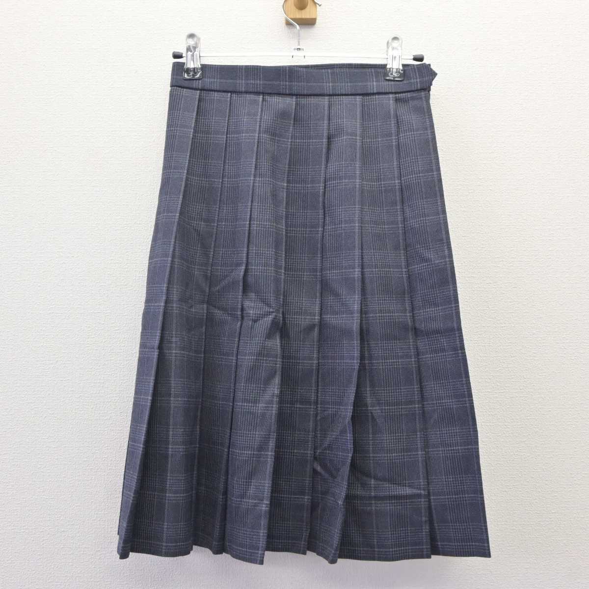 【中古】富山県 となみ野高等学校 女子制服 2点 (ブレザー・スカート) sf060245