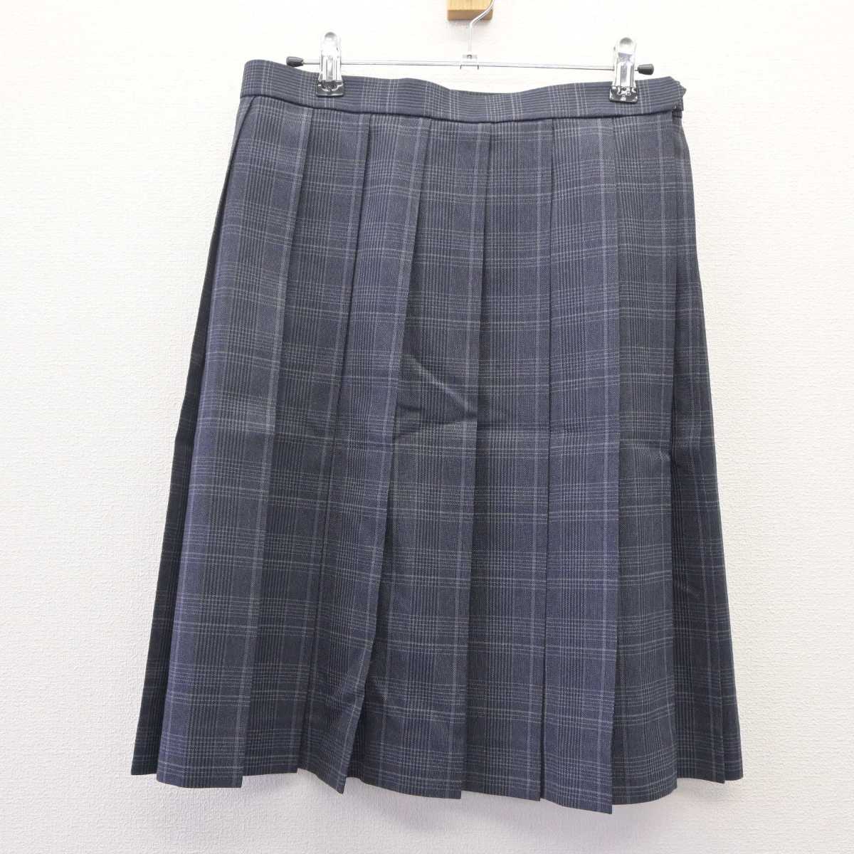 【中古】富山県 となみ野高等学校 女子制服 3点 (ブレザー・スカート) sf060246