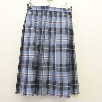 【中古】京都府 亀岡高等学校 女子制服 1点 (スカート) sf060253