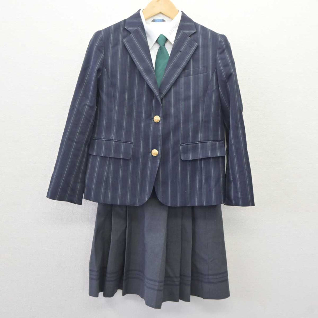 【中古】大阪府 賢明学院高等学校 女子制服 4点 (ブレザー・シャツ・スカート) sf060257 | 中古制服通販パレイド