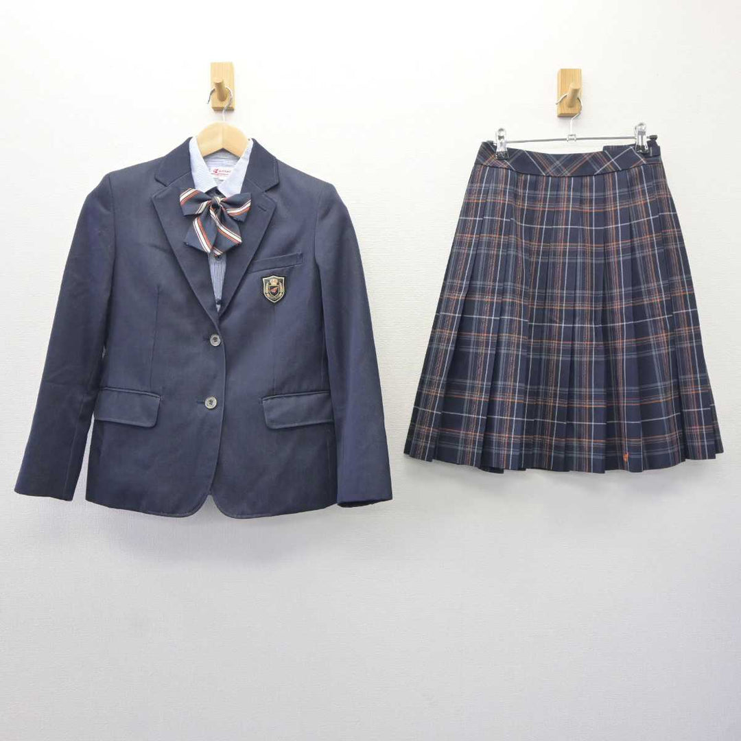 【中古】北海道 北海道科学大学高等学校 女子制服 4点 (ブレザー・シャツ・スカート) sf060264 | 中古制服通販パレイド