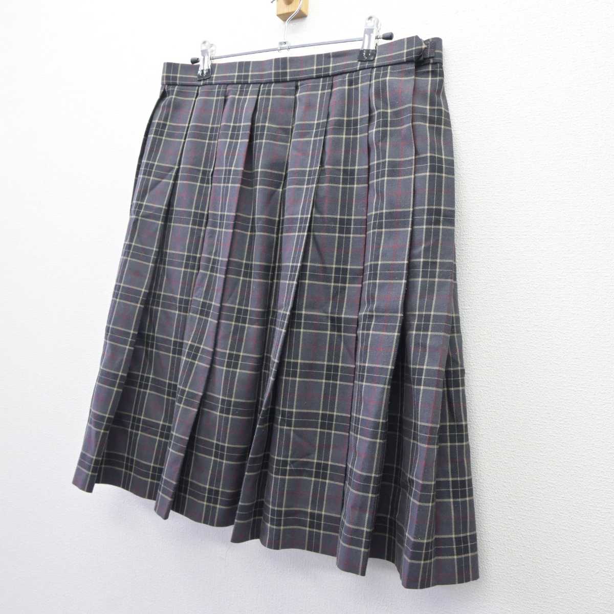 【中古】大阪府 交野市立第二中学校 女子制服 1点 (スカート) sf060269