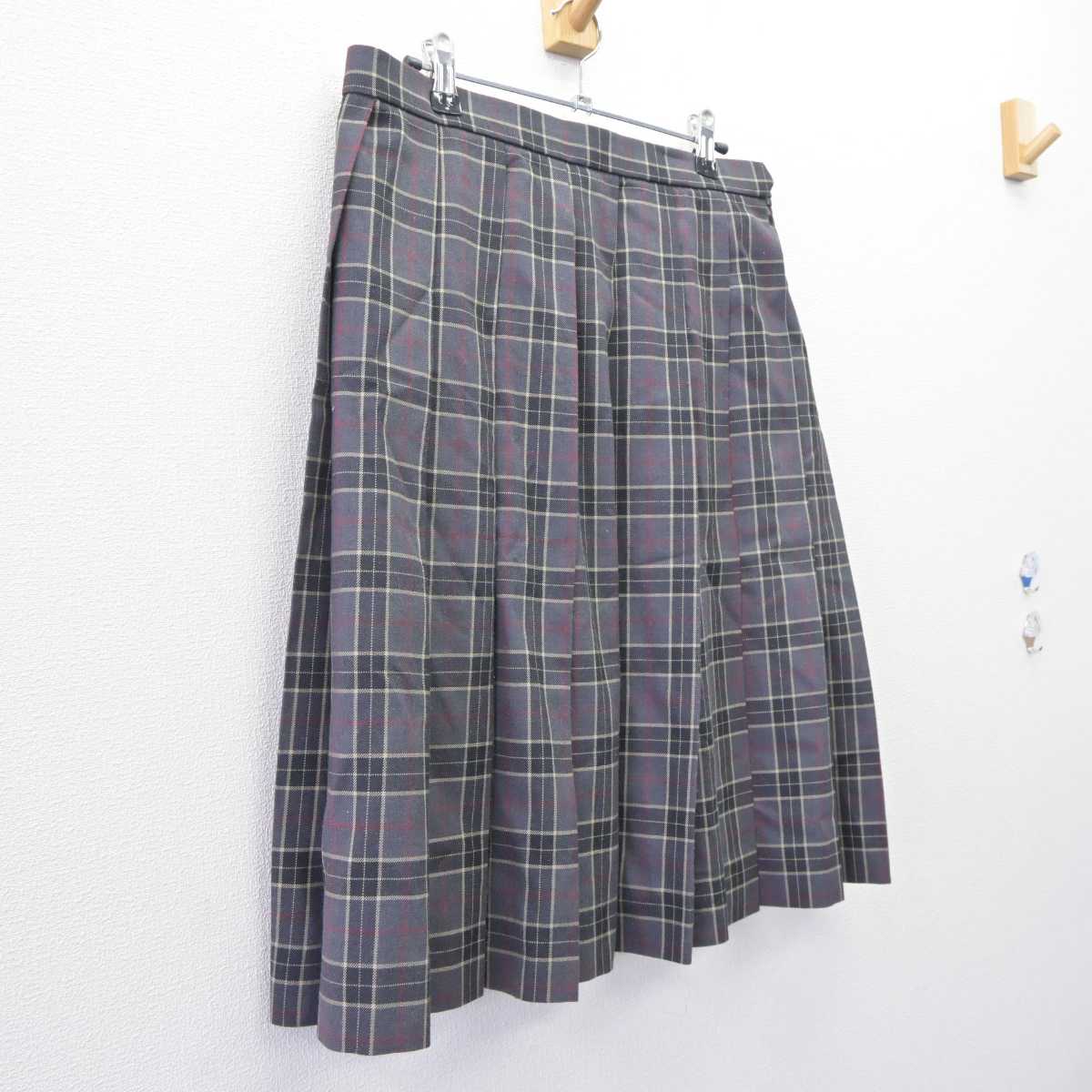 【中古】大阪府 交野市立第二中学校 女子制服 1点 (スカート) sf060269