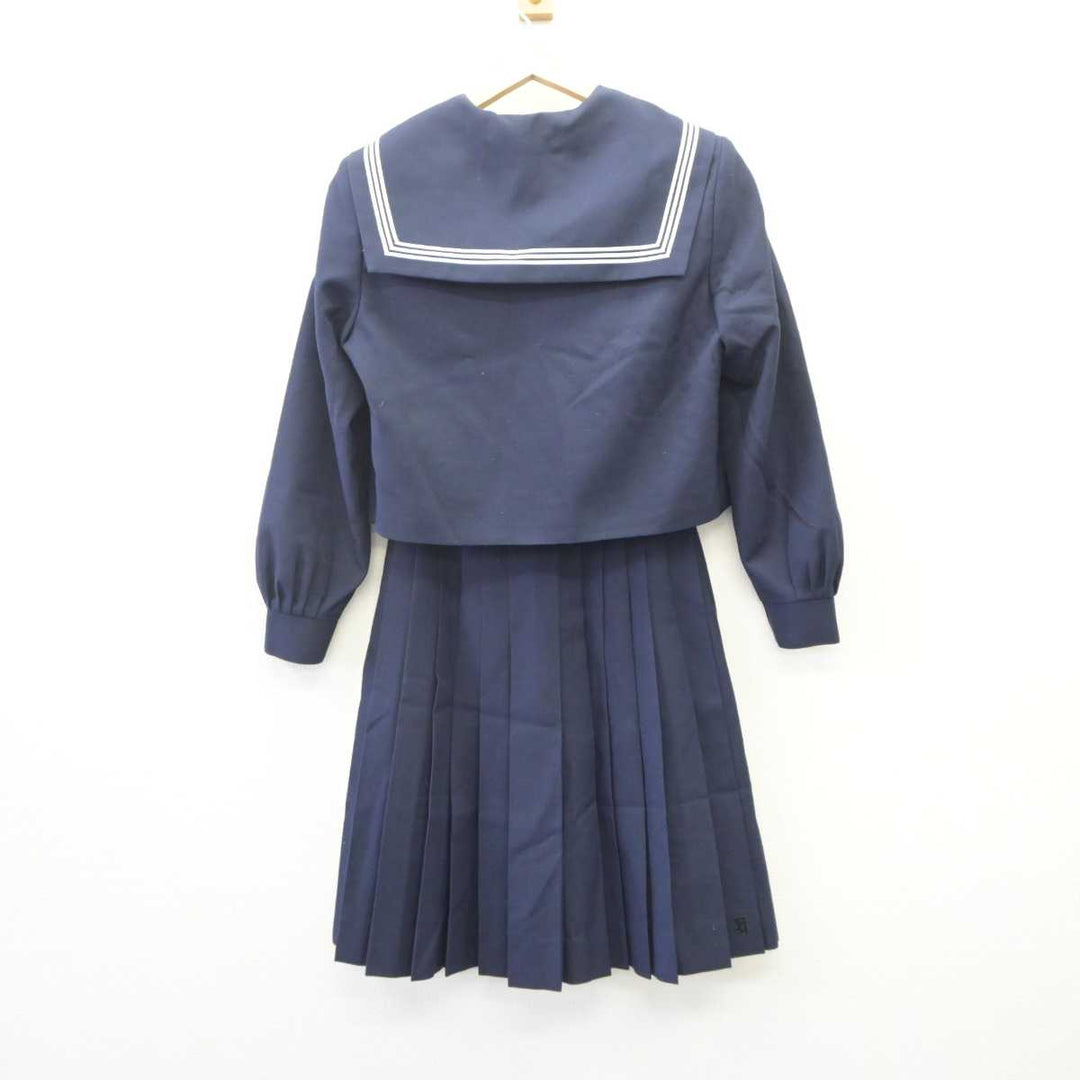 セーラー服　碧南　校章 中古】愛知県 碧南高等学校 女子制服 4点 (ニット・セーラー服