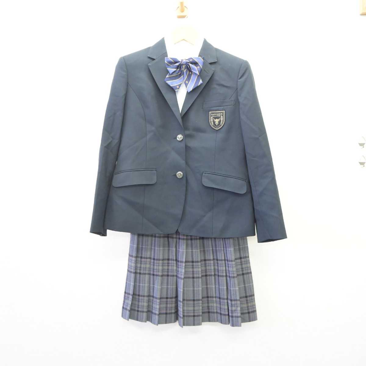 【中古】東京都 関東第一高等学校 女子制服 4点 (ブレザー・シャツ・スカート) sf060285