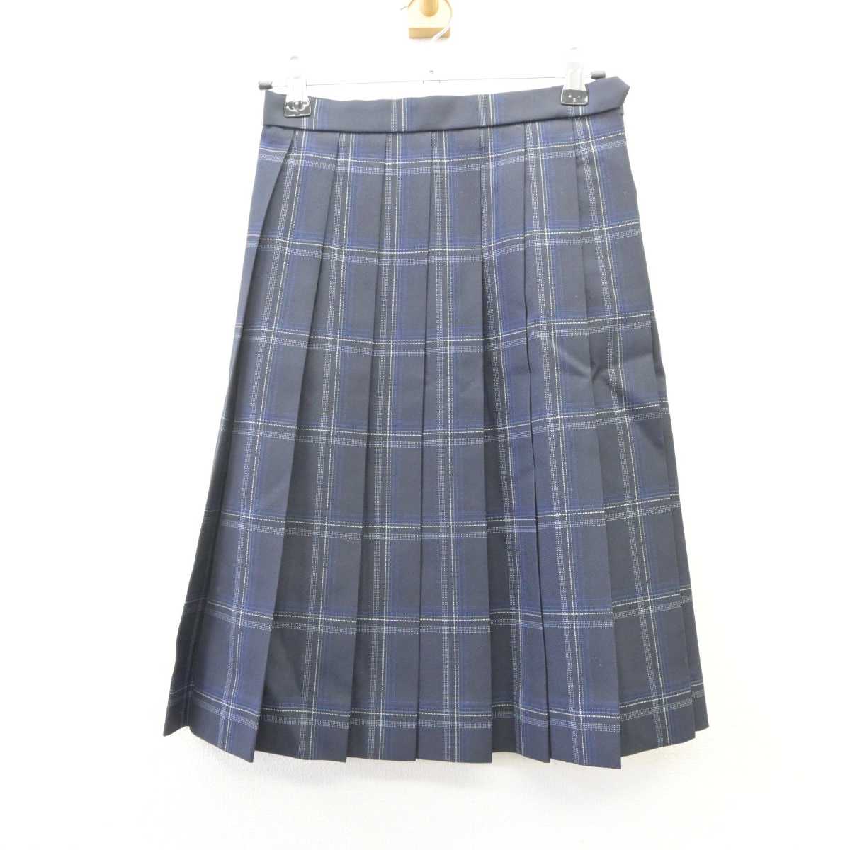 【中古】兵庫県 伊丹高等学校 女子制服 4点 (ブレザー・スカート・スカート) sf060288