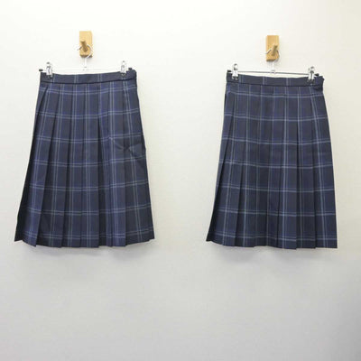 【中古】兵庫県 伊丹高等学校 女子制服 4点 (ブレザー・スカート・スカート) sf060288