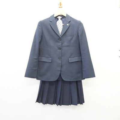 【中古】愛知県 滝高等学校 女子制服 3点 (ブレザー・スカート) sf060289