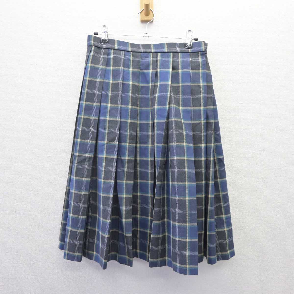 【中古】群馬県 渋川青翠高等学校 女子制服 4点 (ブレザー・シャツ・スカート) sf060318