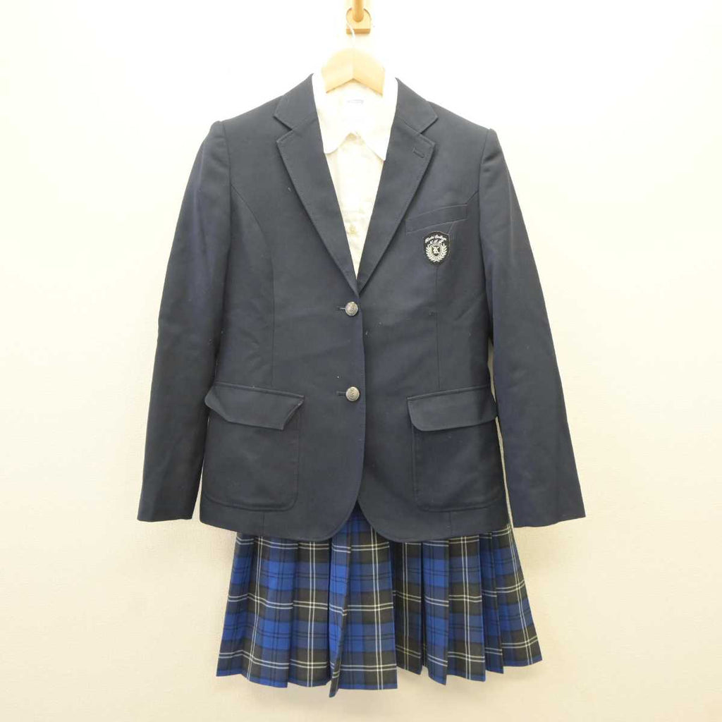 中古】高知県 高知工業高等専門学校 女子制服 4点 (ブレザー・ニットベスト・シャツ・スカート) sf060323 | 中古制服通販パレイド