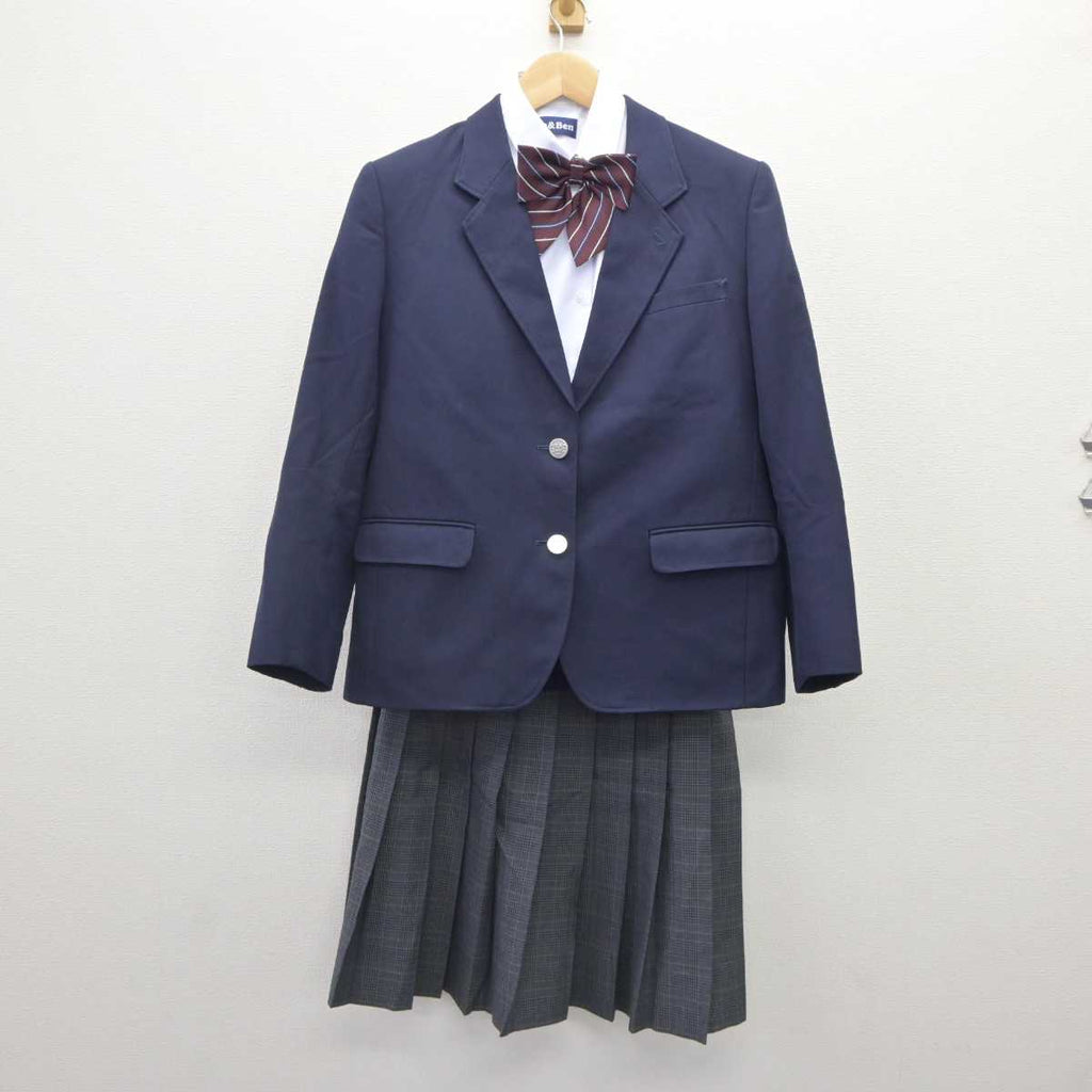 中古】東京都 志村第三中学校 女子制服 4点 (ブレザー・シャツ・スカート) sf060334 | 中古制服通販パレイド