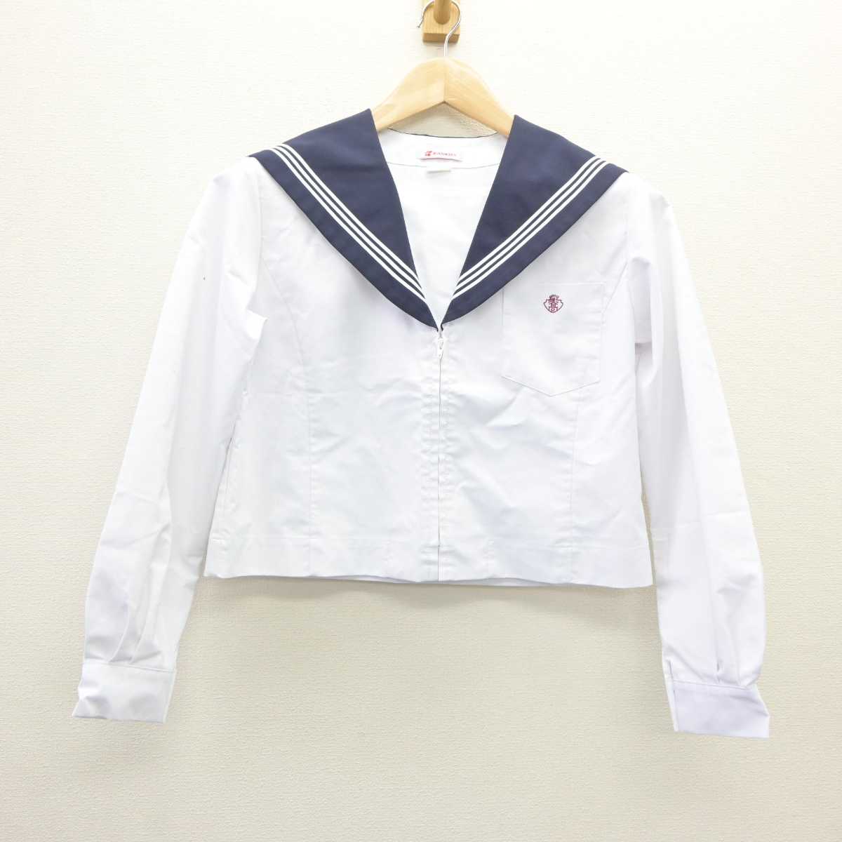 【中古】愛知県 桜台高等学校 女子制服 2点 (セーラー服) sf060349