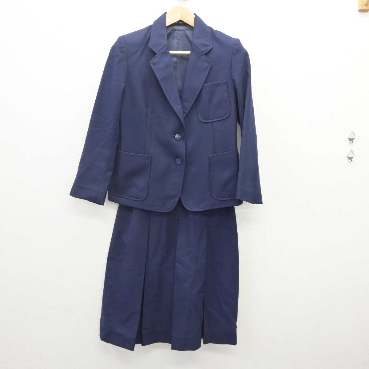 【中古】東京都 東大和市立第四中学校 女子制服 3点 (ブレザー・ベスト・スカート) sf060350