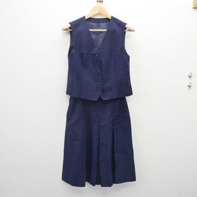 【中古】東京都 東大和市立第四中学校 女子制服 5点 (ブレザー・ベスト・スカート) sf060351