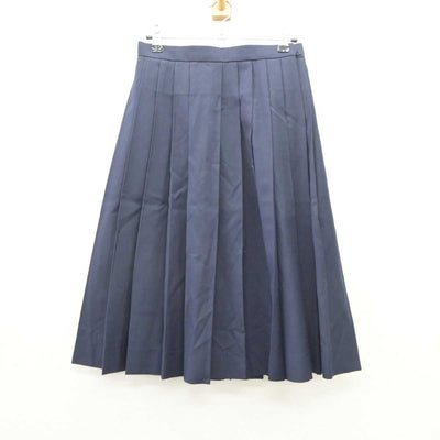 【中古】埼玉県 本庄東中学校 女子制服 2点 (シャツ・スカート) sf060366