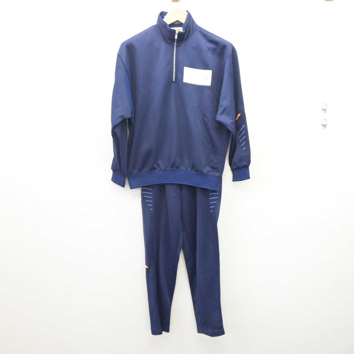 【中古】埼玉県 本庄東中学校 女子制服 2点 (ジャージ 上・ジャージ 下) sf060368