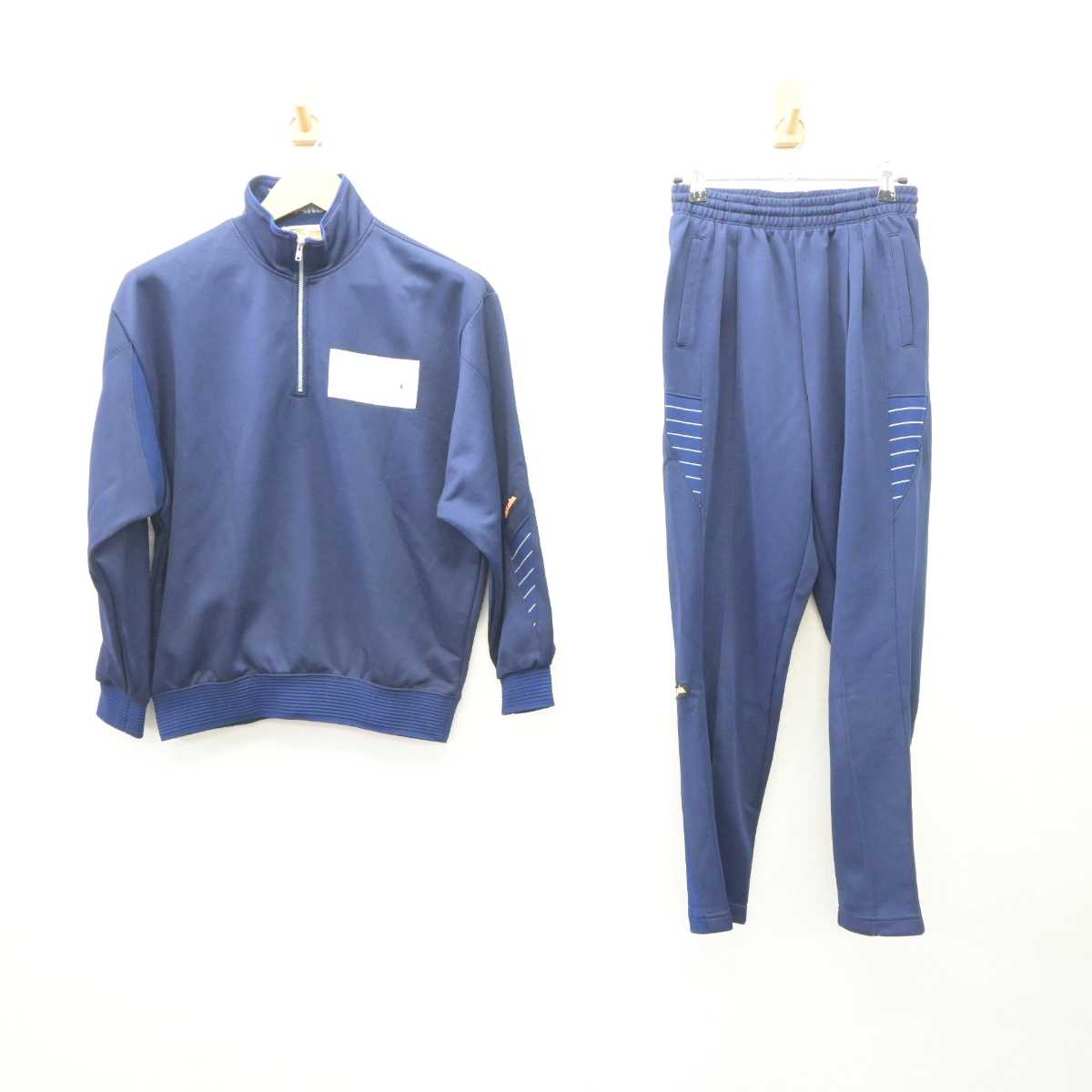 【中古】埼玉県 本庄東中学校 女子制服 2点 (ジャージ 上・ジャージ 下) sf060368