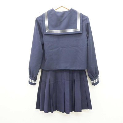 【中古】東京都 駒場高等学校 女子制服 3点 (セーラー服・スカート) sf060389