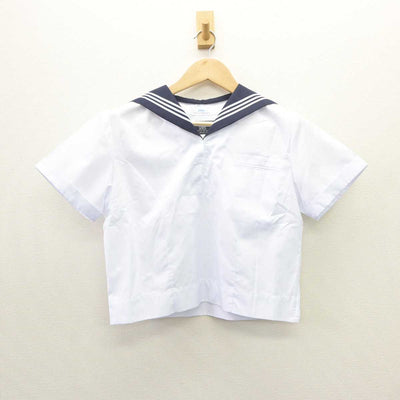 【中古】東京都 駒場高等学校 女子制服 2点 (セーラー服・スカート) sf060390