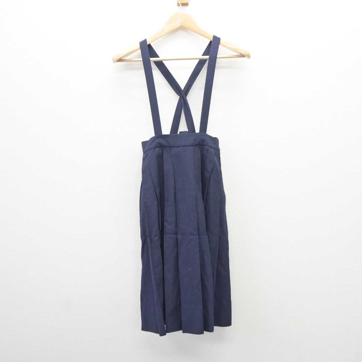 【中古】福岡県 筑紫女学園中学・高等学校 女子制服 4点 (セーラー服・スカート) sf060395